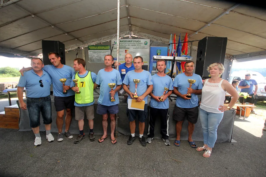 Ivan Dugaja, Radivoj Rekić i Hrvoje Matijaško pobjednici županijskog natjecanja orača