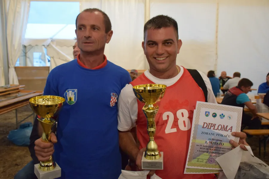Zoran Piskač i Radivoj Rekić najbolji hrvatski orači
